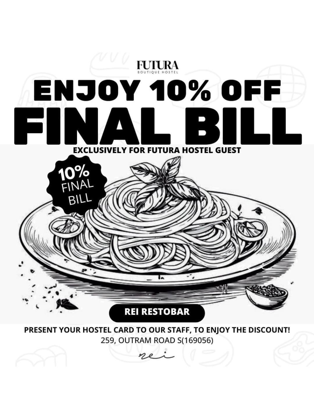 Futura Boutique Hostel Singapore Esterno foto